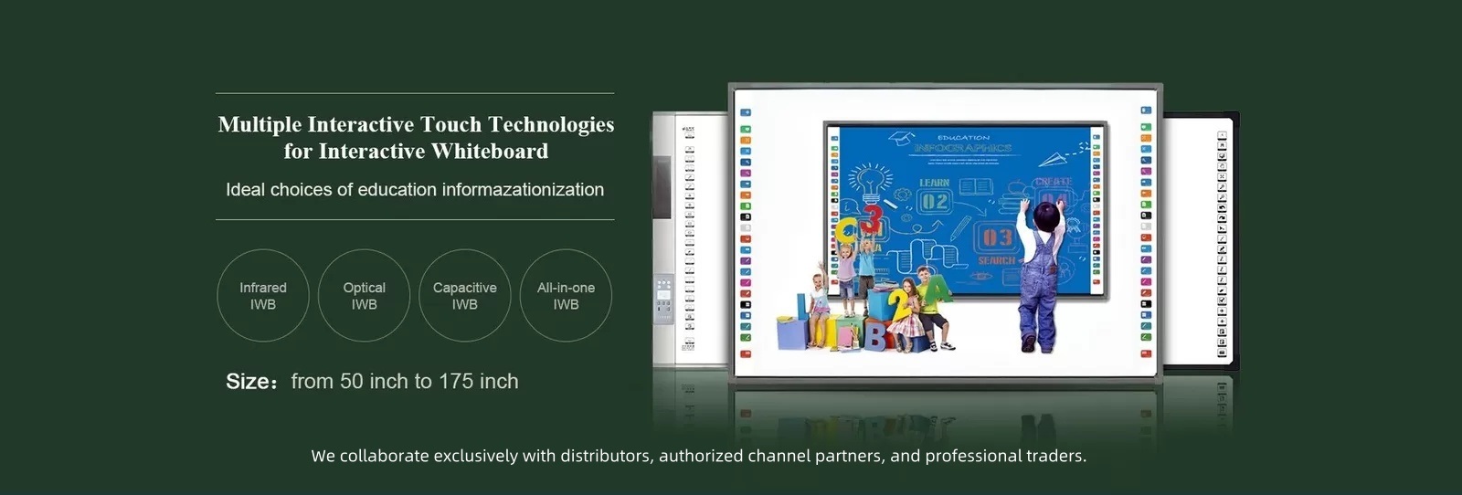ir 상호 작용하는 whiteboard
