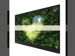 고화질 인터랙티브 화이트보드 터치 스크린 전자 화이트보드 휴대용 및 모바일 인터랙티브 평면 패널