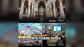 전문 회의용 iBoard 4K PTZ AI 추적 카메라