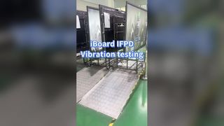 품질 관리 - IFPD의 진동 테스트