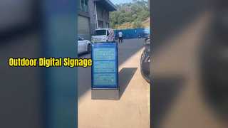 소매점 IP65 Outdo를 위한 43인치 휴대용 배터리 LCD 광고 플레이어 디지털 간판 디스플레이