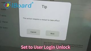 스마트 미팅보드의 NFC 기능