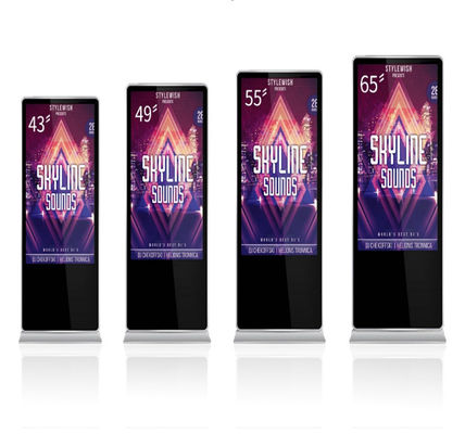 LED 간이 건축물 전시, 상호 작용하는 디지털 방식으로 Signage 광고 기계 세륨 10 접촉 점 스크린