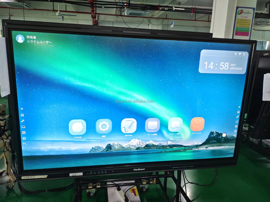 멀티 터치 모니터 iBoard 인터랙티브 화이트보드 스마트 패널 디스플레이 OEM 공장