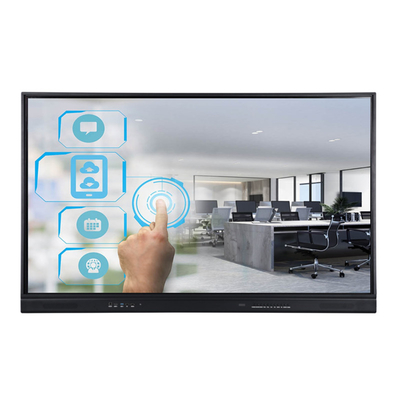 86인치 스마트 TV 모니터 인터랙티브 화이트보드 평면 패널과 함께 모든 PC 터치 스크린 학교 사무실 쇼케이스
