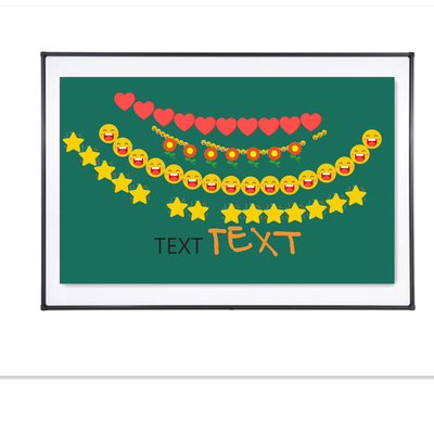 96인치 IR 인터랙티브 화이트 보드 교실 사무실용 프로젝션 보드