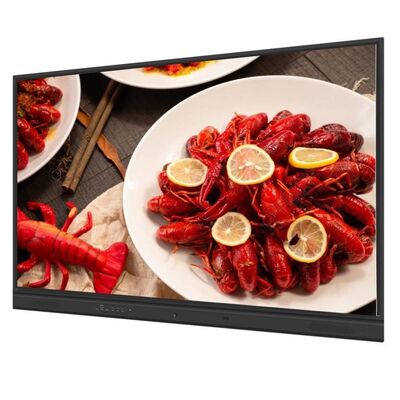 LCD 스마트 보드 안드로이드 13 55 65 75 86 98 인치 40 터치 포인트 화이트보드 TV 화면 모니터 USB TYPE-C 디스플레이 어린이용