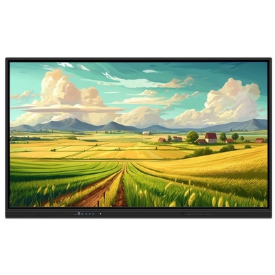55 65 75 86 인치 IR 인터랙티브 화이트보드 4K 터치 패널 PC TV 안드로이드 OPS 디스플레이 교육 회의