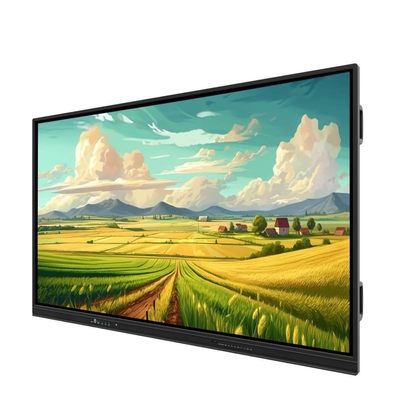 55 65 75 86 인치 IR 인터랙티브 화이트보드 4K 터치 패널 PC TV 안드로이드 OPS 디스플레이 교육 회의