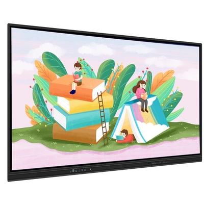 LCD 스마트 보드 USB HDMI TYPE-C 포트 와이파이 인터랙티브 화이트보드 TV OPS 스크린 모니터 교육용 비디오 방 86 인치