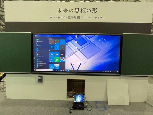 대학학교 인터랙티브 스마트 블랙 크랙보드 화이트보드 그린보드 터치 패널 디스플레이 75 86 98 인치 교육용
