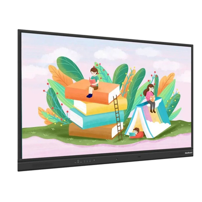 65 75 86인치 4K 울트라 HD 윈도우 OS 스마트 보드 벽에 장착된 LCD 디스플레이
