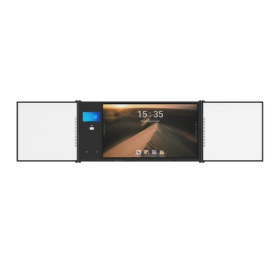 75' 인터랙티브 디스플레이 안드로이드 윈도우 멀티 터치 4K UHD LED 블랙보드 스마트 화이트보드 카메라 마이크 스캐너 비주얼라이저