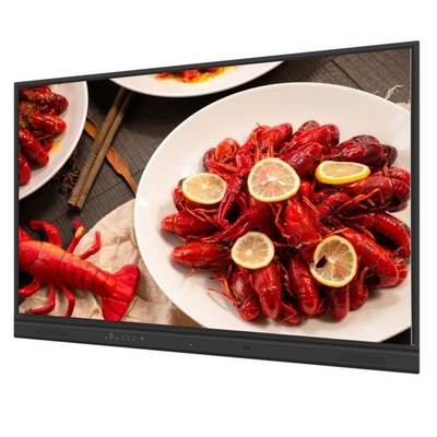 65인치 인터랙티브 터치 패널 안드로이드 11/13 시스템 20 터치 컴퓨터 노트북 교습용으로 연결