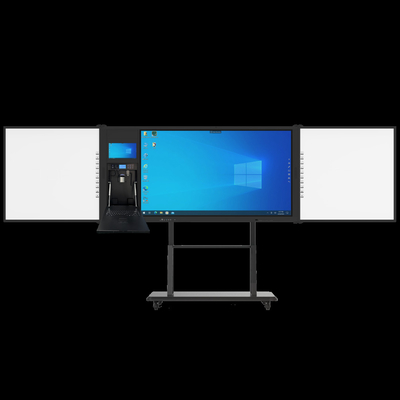 75" 안드로이드 멀티 손가락 펜 터치 4K UHD LED 스마트 블랙보드 구글 PC 카메라 마이크 스캐너