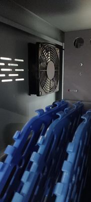 CE AC 충전 DC 충전 및 USB 타입-A 타입-C 밸브 저장 IPad 충전 카트 바퀴가 있는 모바일 충전 캐비닛