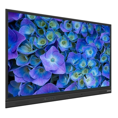 인터랙티브 평면 패널 EDLA 구글 CE 인증 4K 98 인치 20 포인트 안드로이드 13 화면 공유 카메라 마이크 미디어 플레이어