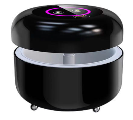 스마트 모바일 냉장고 X1 유니버설 휠과 휴대용 수압 리프팅 커버 130L 냉장고 무선 충전