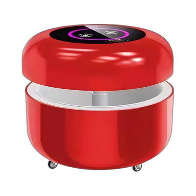 스마트 모바일 냉장고 X1 유니버설 휠과 휴대용 수압 리프팅 커버 130L 냉장고 무선 충전