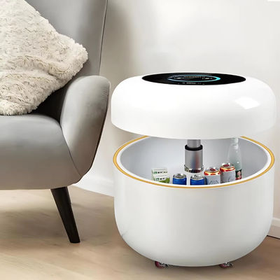 스마트 모바일 냉장고 X1 유니버설 휠과 휴대용 수압 리프팅 커버 130L 냉장고 무선 충전