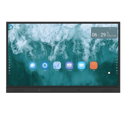 중국 공장 인터랙티브 평면 패널 40 터치 모니터 98 인치 HDMI USB PC 연결 교사 사업가 교육