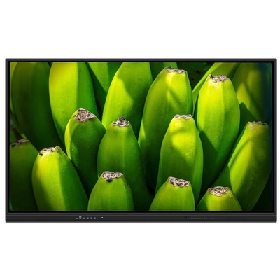 LCD 스마트 보드 75 86 인치 USB HDMI TYPE-C WIFI BT 스피커 내장 안드로이드 PC 미디어 플레이어 강의 무대 홀