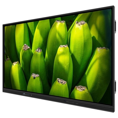 LCD 스마트 보드 75 86 인치 USB HDMI TYPE-C WIFI BT 스피커 내장 안드로이드 PC 미디어 플레이어 강의 무대 홀