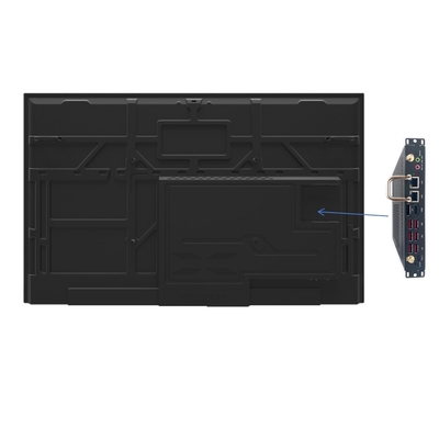 4K HD 65 75 인치 학교 대화형 화이트보드 LCD 디스플레이 회의 전자 디지털 대화형 평면 패널