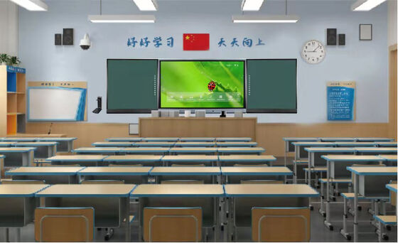 75인치 디지털 화이트보드 IFPD를 위한 녹색 보드 상호 연결된 LCD 블랙보드
