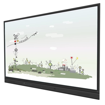 LED 인터랙티브 화이트보드 98 인치 안드로이드 14 와이파이 HDMI VGA DP 50 포인트 초등학교 아이들을위한 교육 소프트웨어와 함께