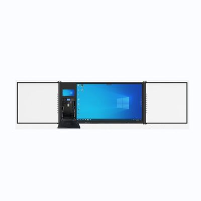 Iboard Factory Direct 75인치 잠금 가능 기록 가능 상호 연결된 칠판 스마트 화이트보드