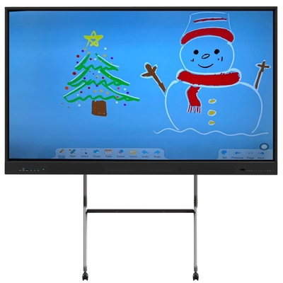 최신 4GB + 64GB LCD 스마트 보드 75 인치 디지털 화이트 보드 교육 업무