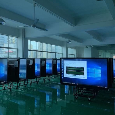 작업 온도 0°C-40°C 인터랙티브 플래트 패널