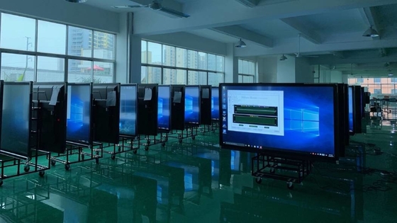 작업 온도 0°C-40°C 인터랙티브 플래트 패널