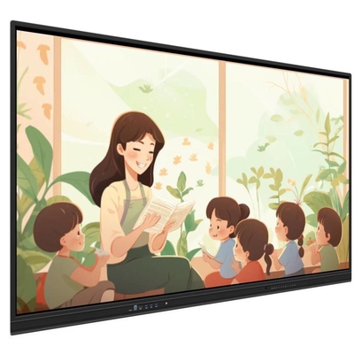 터치 방법 지문 펜 스마트 보드 내장 스피커 LCD 스마트 보드 65 75 86 98 인치 교육 소프트웨어 스크린 레코더 스크린 샷 무선 공유 교육 수업 사무실