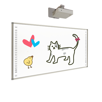 102 인치 상호 작용하는 프로젝터 이사회, USB 다중 터치 화이트보드