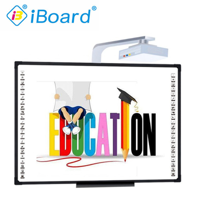 적외선 터치 공장 판매 82 84 86 인치 스마트 화이트 보드 USB 케이블과 함께 프로젝션 보드 학교 교육 회의실 초등중등급