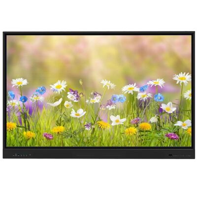 75" LED 인터랙티브 화이트보드 멀티 터치 디스플레이 안드로이드 윈도우 듀얼 시스템