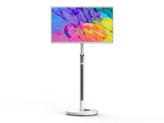 공장 32인치 IPS 스마트 터치 스크린 안드로이드 8+128GB 휴대용 이동식 스마트 TV 가정용 엔터테인먼트
