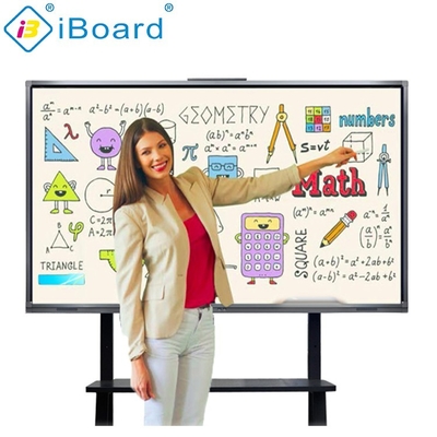 A73*2 A53*2 CPU LCD 스마트 보드와 500cd/m2 밝기로 프레젠테이션에 혁명을 일으켜