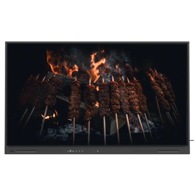 LCD 스마트 보드 65 75 86 인치 온라인 업그레이드 4K 터치 스크린 디스플레이 교육 도구로 줌 팀 회의 교육용 소프트웨어