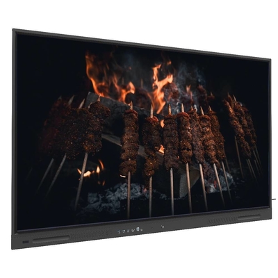 LCD 스마트 보드 65 75 86 인치 온라인 업그레이드 4K 터치 스크린 디스플레이 교육 도구로 줌 팀 회의 교육용 소프트웨어