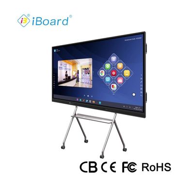CIboard 65인치 스마트 TV 모니터 블랙보드 인터랙티브 평면 패널 터치 스크린