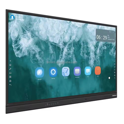 75인치 4K 스마트 화이트보드 LCD 인터랙티브 터치 스크린 교육 컨퍼런스용 평면 패널
