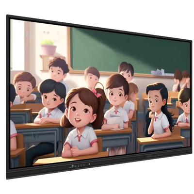 55 65 75 86 98 105 인치 디지털 4K 인터랙티브 평면 패널 터치 스크린
