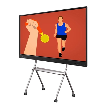 블랙 컬러 휴대용 인터랙티브 화이트보드 수동 캘리브레이션 USB 인터페이스 및 OEM 컬러