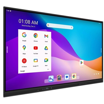 iBoard 65인치 4k LCD 인터랙티브 보드 디지털 평면 패널 스마트 터치 스크린