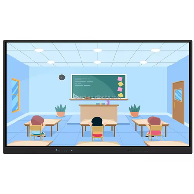 iBoard 65인치 4k LCD 인터랙티브 보드 디지털 평면 패널 스마트 터치 스크린