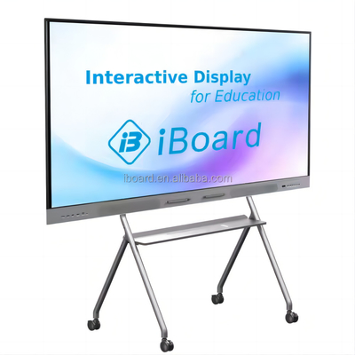 iBoard 65인치 4k LCD 인터랙티브 보드 디지털 평면 패널 스마트 터치 스크린
