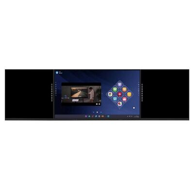 IBoard 4K 75인치 디스플레이 (보드 포함, 녹색/검정색/흰색, 안드로이드 PC, 접이식, 교육용)